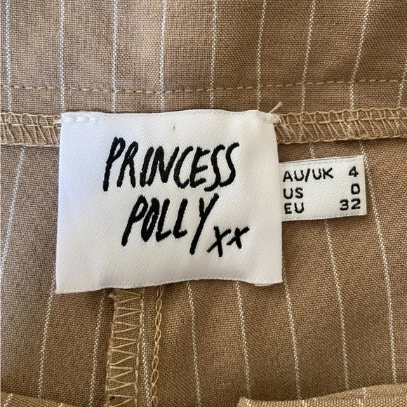 Princess Polly TITIUS PANTS BEIGE - Picture 2 of 8